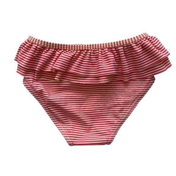 Baby Boden Ditsy Floral and Striped Rash Guard Swimsuit Size 3-4y - Picture 5 of 7